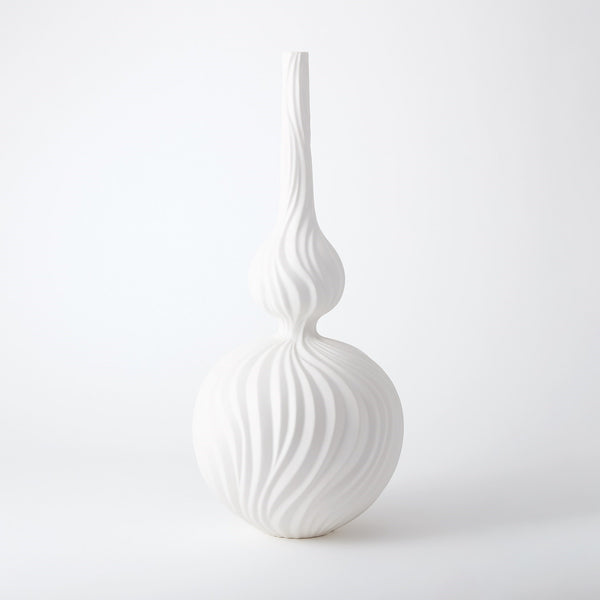 Safavieh Magura Vase-Snow-Lg | Global Views - 1846