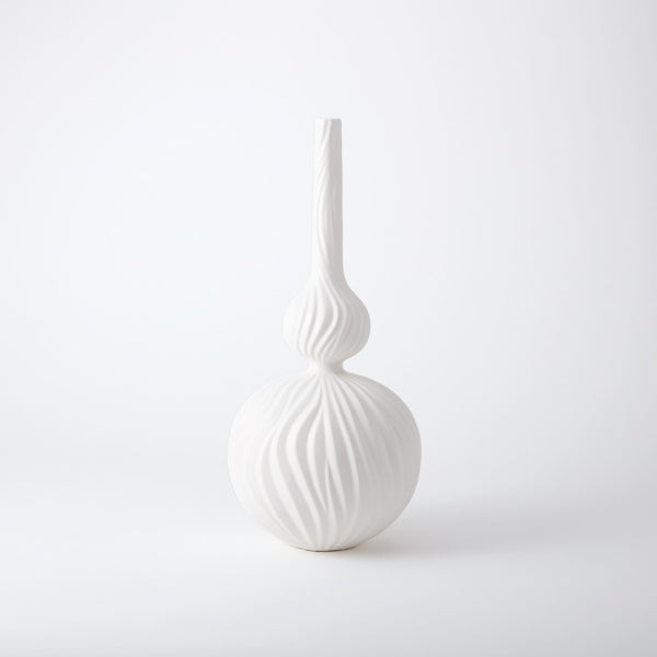 Safavieh Magura Vase-Snow-Med | Global Views - 1847