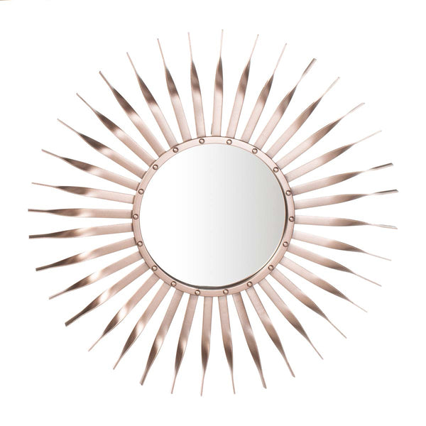 safavieh Safavieh Marlene Sunburst Mirror - Rose Gold