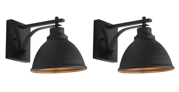 Safavieh Safavieh Melila Outdoor Wall Sconce - Black (Set Of 2)