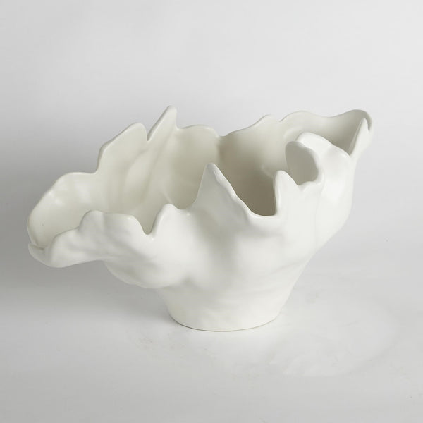 safavieh Meteor Bowl-Ivory-Sm | Global Views - 1.10620