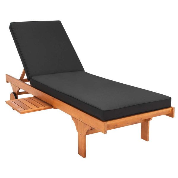 safavieh Safavieh Newport Lounge Chair - Natural / Black