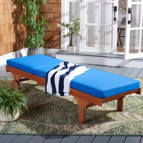 Safavieh Safavieh Newport Lounge Chair - Natural / Blue