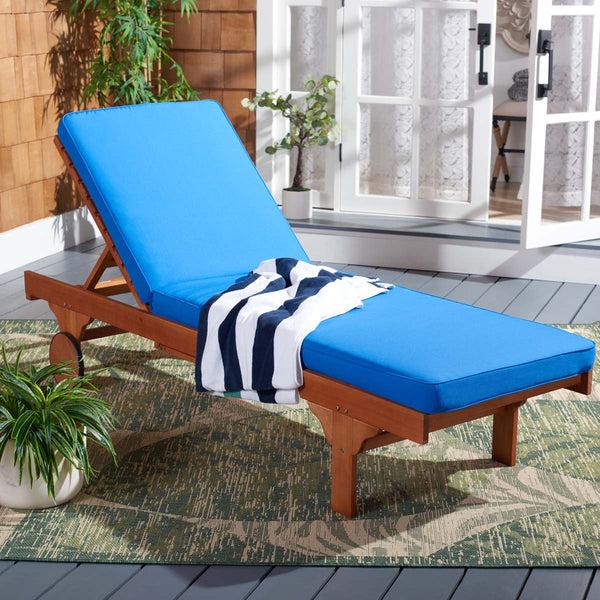 Safavieh Safavieh Newport Lounge Chair - Natural / Blue