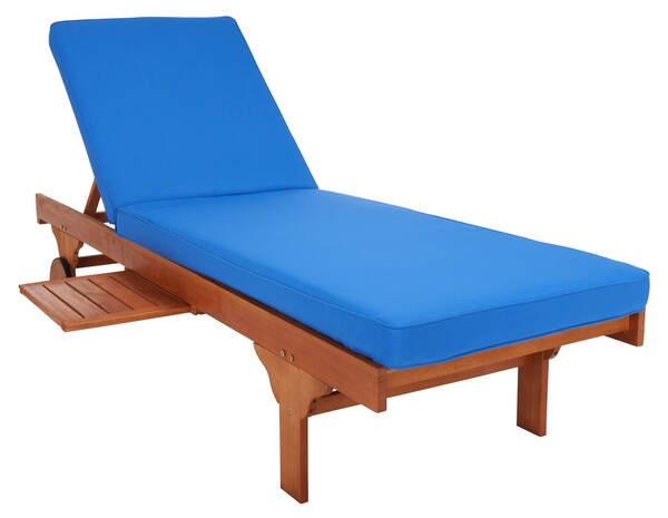 safavieh Safavieh Newport Lounge Chair - Natural / Blue