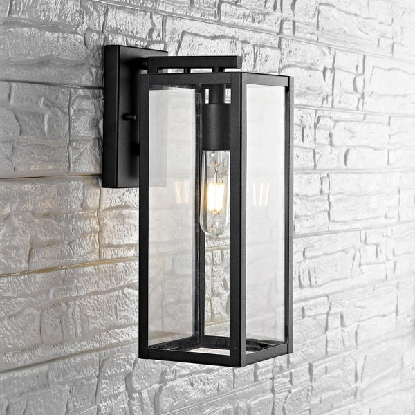 Safavieh Safavieh Norsan Outdoor Wall Lantern-Black