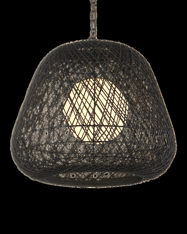 Safavieh Osbert Black Pendant | Currey & Co - 9000-1243