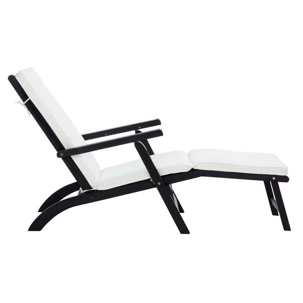 Safavieh Safavieh Palmdale Lounge Chair - Black / Beige
