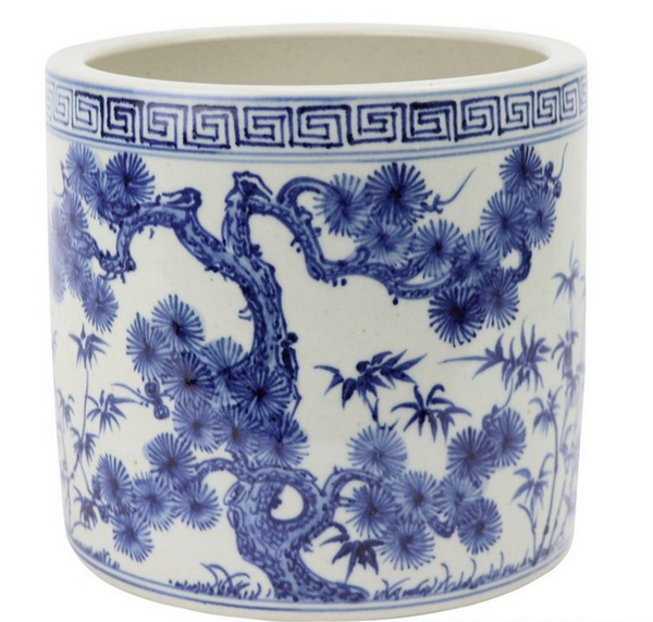 safavieh Plum Blossom Round Planter