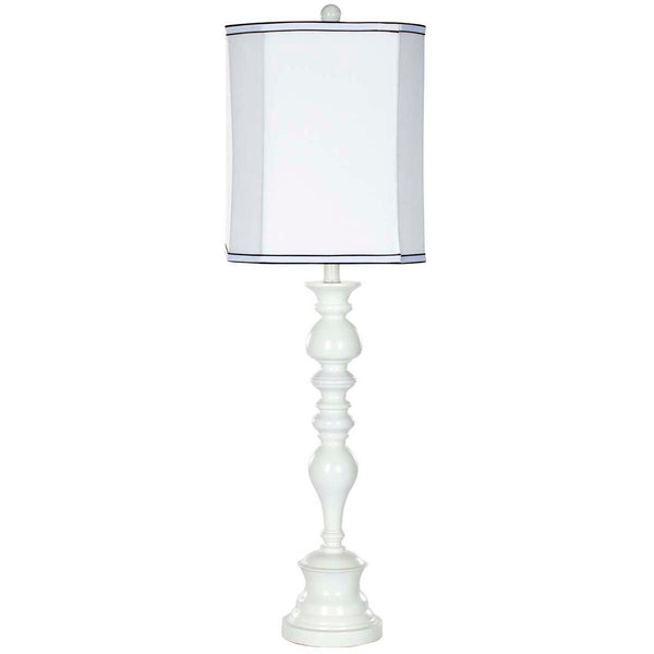 safavieh Safavieh Polly 36 Inch H Candlestick Lamp - White
