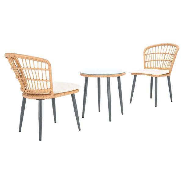 Safavieh Safavieh Prenza 3Pc Lounger Set - Natural / Beige