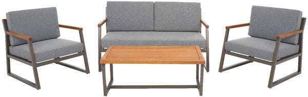 safavieh Safavieh Randolph 4 Pc Living Set - Grey / Grey