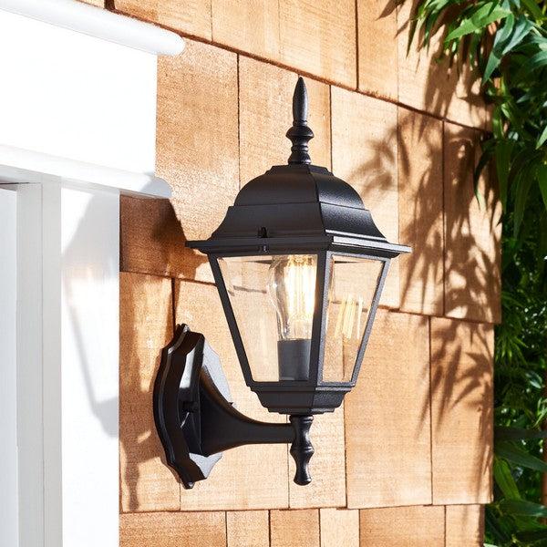 Safavieh Safavieh Rhion Outdoor Wall Sconce - Black (Set Of 2)