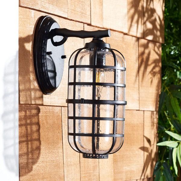 Safavieh Safavieh Rigel Outdoor Wall Sconce - Black (Set Of 2)