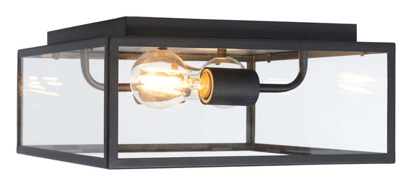Safavieh Safavieh Rinnah Outdoor Flush Mount - Bronze