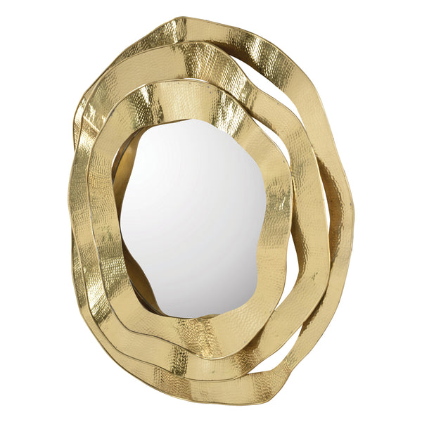 safavieh Ripple Brass Mirror | John Richard - JRM-1099