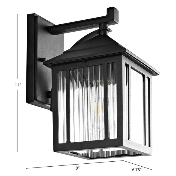 Safavieh Safavieh Rolran Outdoor Wall Lantern-Black