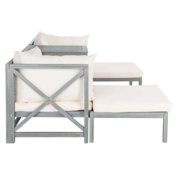 Safavieh Safavieh Ronson 5 Piece Sectional Set - Ash Grey