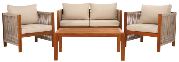 safavieh Roya 4 PC Living Set | Safavieh - PAT7095