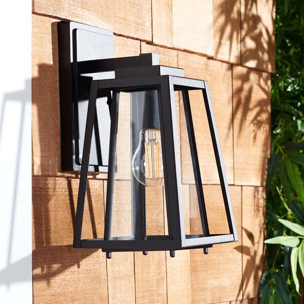 Safavieh Safavieh Rydler Outdoor Wall Sconce - Black (Set Of 2)