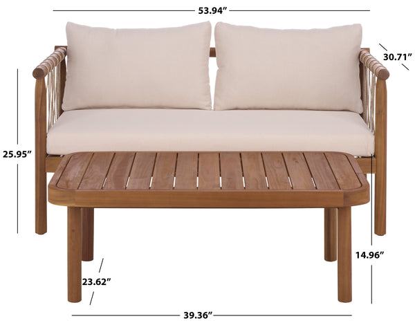 Safavieh Sabrina Bench And Table | Safavieh - PAT6810