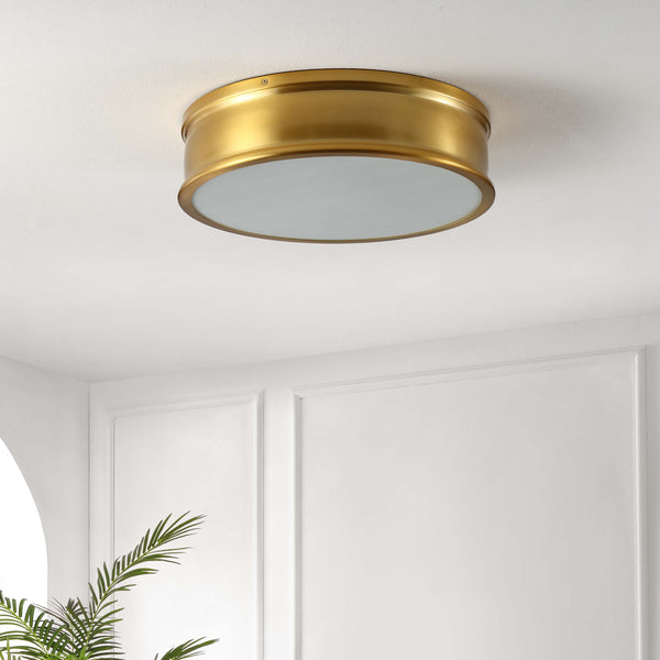 Safavieh Safavieh Adria Flush Mount - Brass Gold
