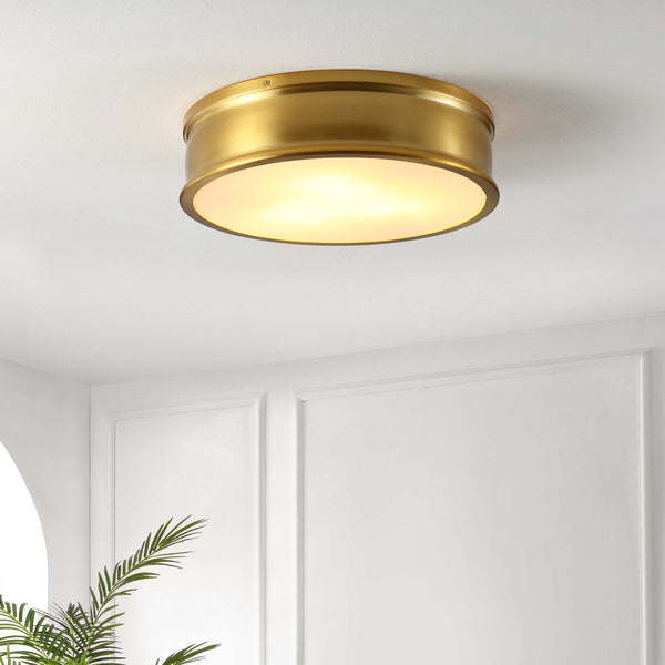 Safavieh Safavieh Adria Flush Mount - Brass Gold