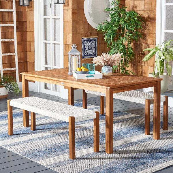 Safavieh Safavieh Aquina Dining Set - Natural / White