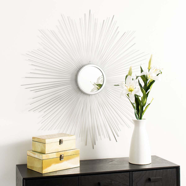 Safavieh Safavieh Arlo Sunburst Mirror - Silver