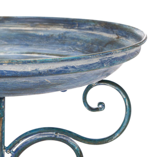 Safavieh Safavieh Ashlan Bird Bath - Mossy Blue