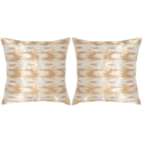 Safavieh Safavieh Boho Chic Pillow - Metallic Silver