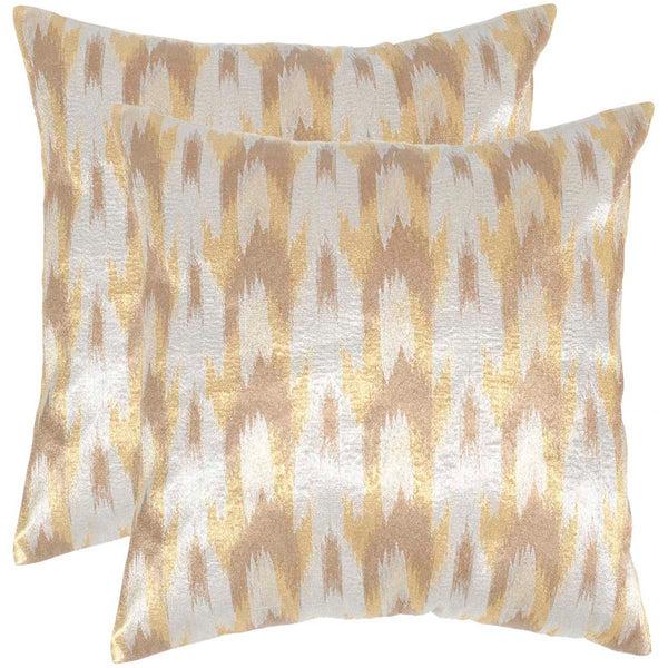 safavieh Safavieh Boho Chic Pillow - Metallic Silver