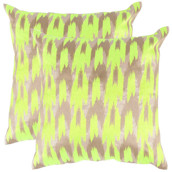 safavieh Safavieh Boho Chic Pillow - Neon Citrus