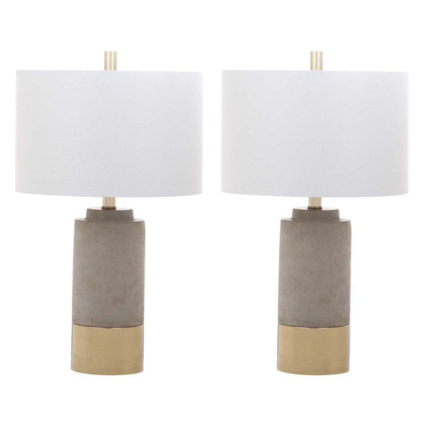 safavieh Safavieh Brown Table Lamp-Grey (Set of 2)