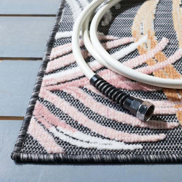 Safavieh Safavieh Cabana Rug CBN445H - Black / Rust