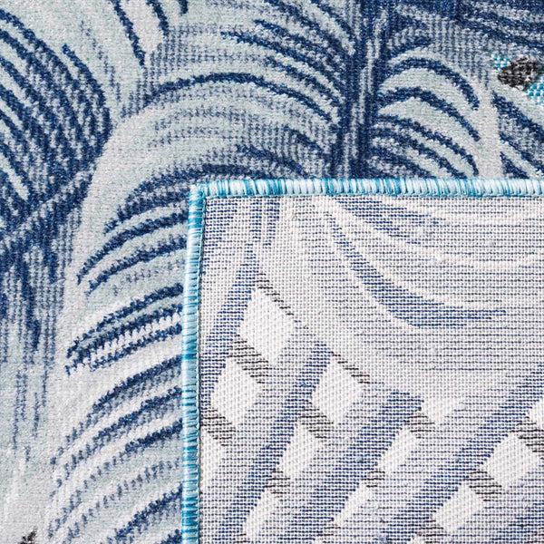 Safavieh Safavieh Cabana Rug CBN447K - Aqua / Navy