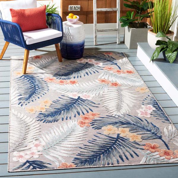 Safavieh Safavieh Cabana Rug CBN451F - Grey / Navy