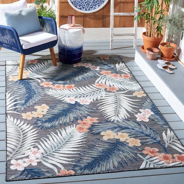 Safavieh Safavieh Cabana Rug CBN451H - Black / Rust
