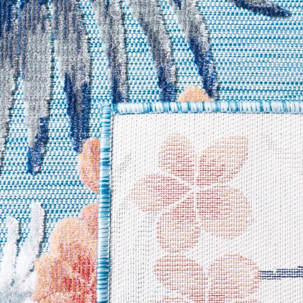 Safavieh Safavieh Cabana Rug CBN451J - Aqua / Ivory