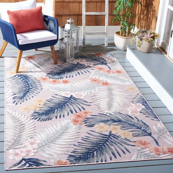 Safavieh Safavieh Cabana Rug CBN451U - Pink / Grey
