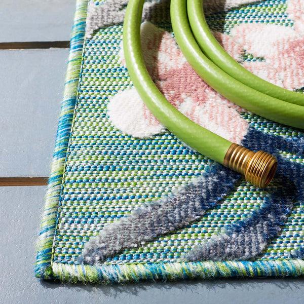 Safavieh Safavieh Cabana Rug CBN451Y - Green / Navy