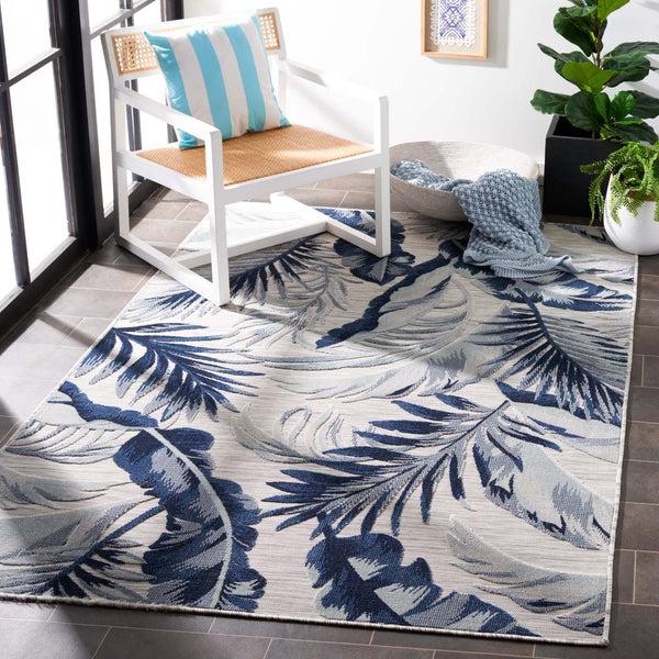 safavieh Safavieh Cabana Rug CBN452N - Grey / Navy