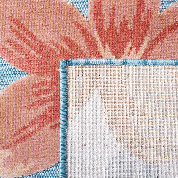 Safavieh Safavieh Cabana Rug CBN454J - Aqua / Rust