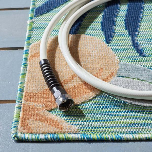 Safavieh Safavieh Cabana Rug CBN454Y - Green / Rust