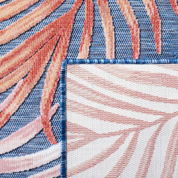 Safavieh Safavieh Cabana Rug CBN458M - Blue / Rust