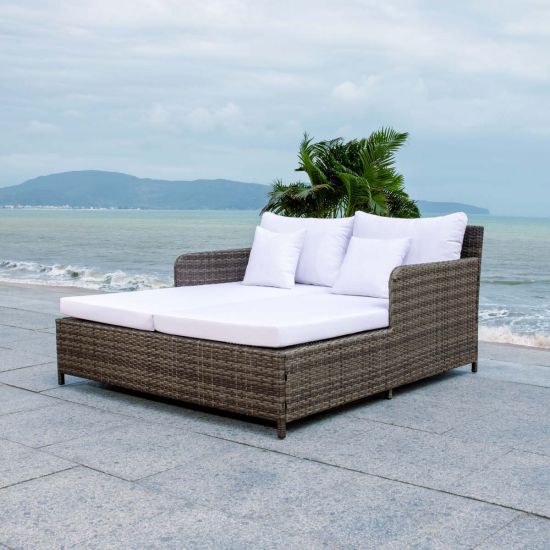 Safavieh Safavieh Cadeo Daybed - Grey Brown / White