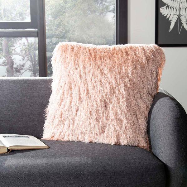 Safavieh Safavieh Cali Shag Pillow - Blush
