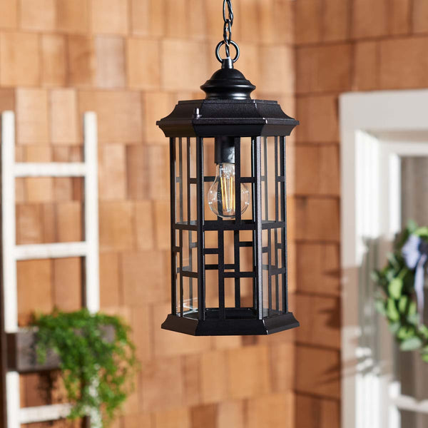 Safavieh Safavieh Carwen Outdoor Pendant - Black