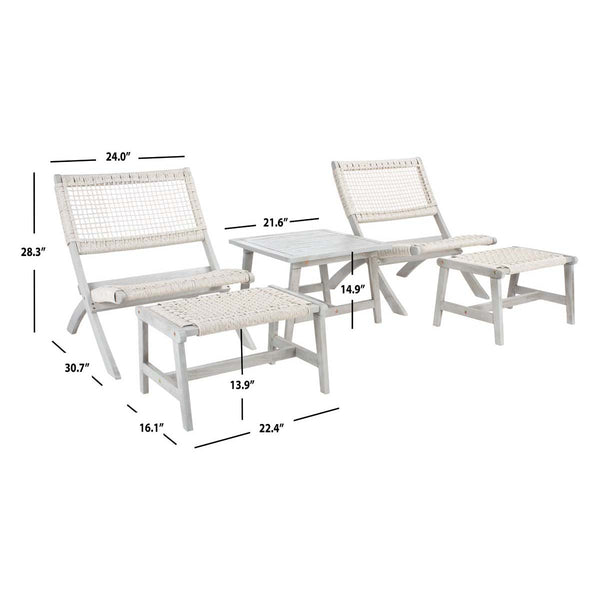 Safavieh Safavieh Casella Living Set - Grey / Grey