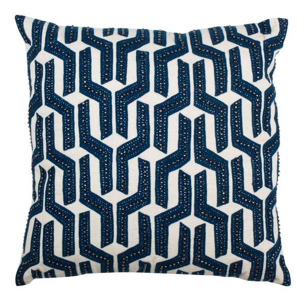 safavieh Safavieh Chauncy Pillow - Navy/White